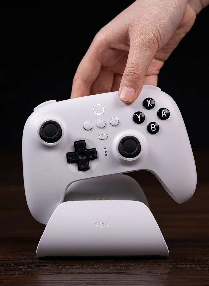 Ultimate BT Controller - White Switch Steam Deck