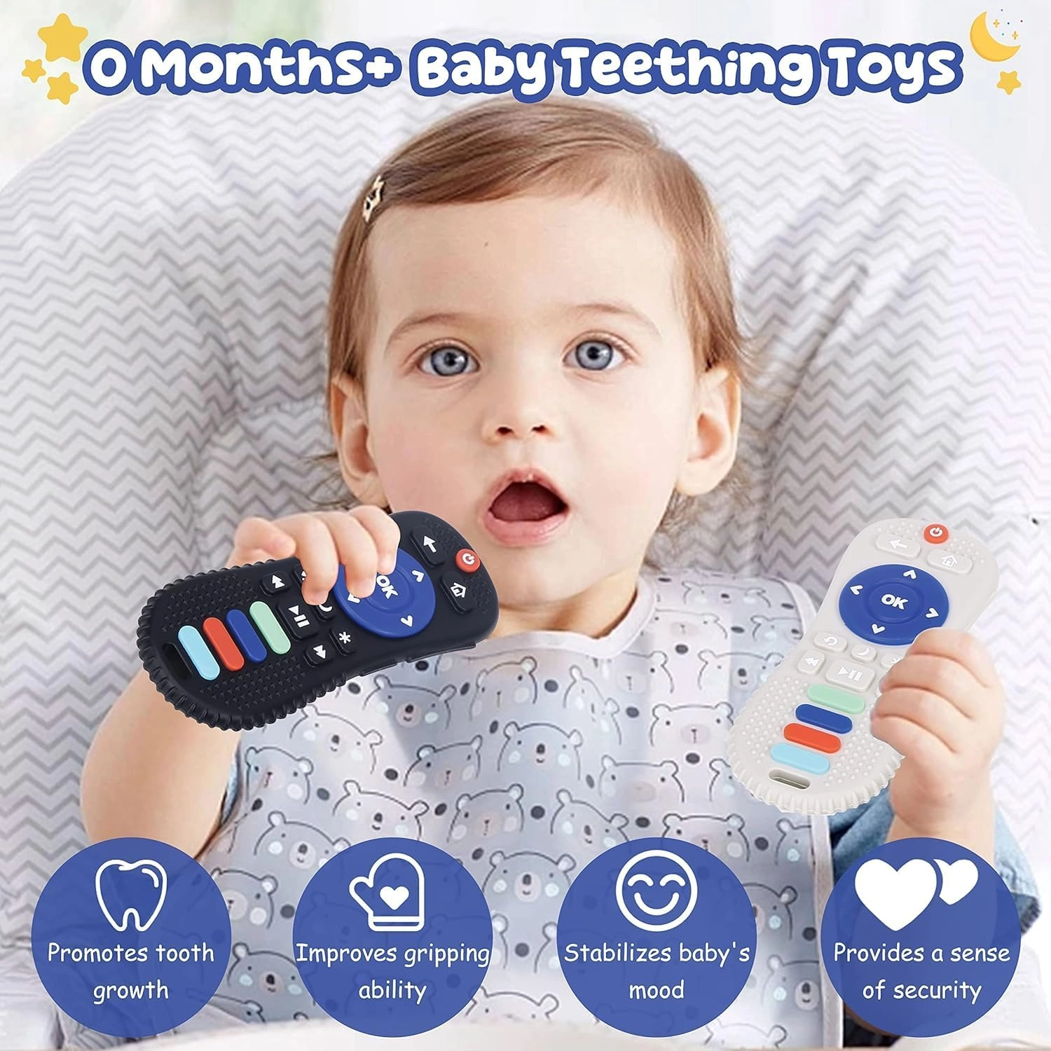 Silicone Remote Teether