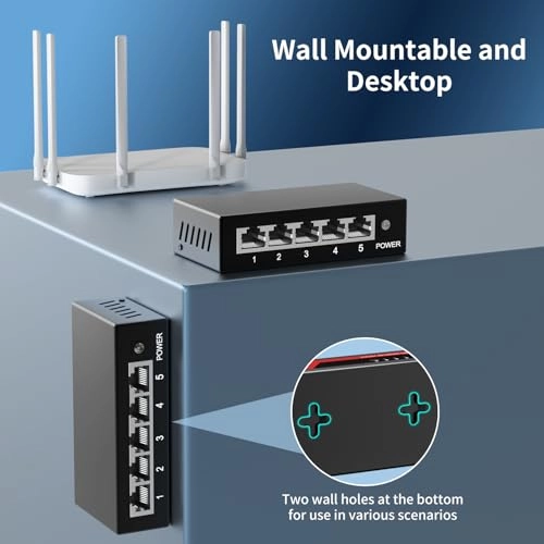 5 x 1G Switch Unmanaged 5-ports