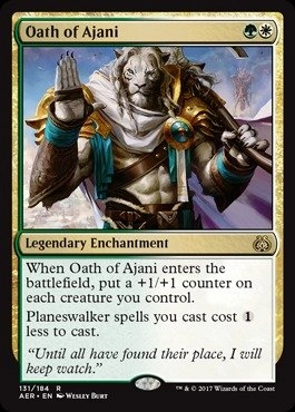 Magic: the Gathering Oath of Ajani (131/184) - Aether Revolt