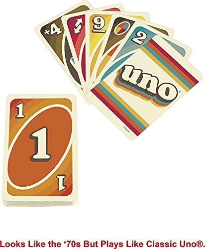 UNO: Iconic Series 1970's - Card Game