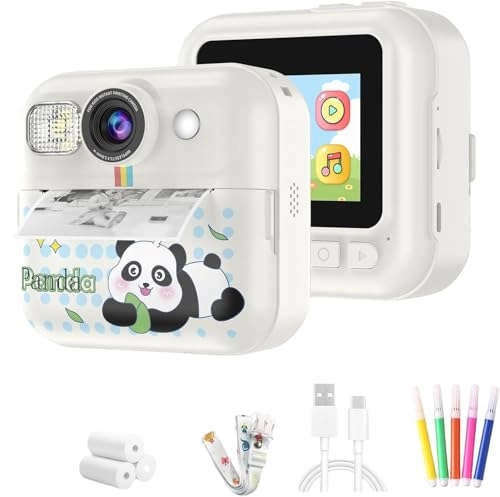 CL5 mini camera printer - 1080P HD 3 Print Rolls
