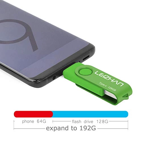 Type-C USB Flash Drive - USB 3.0 USB-C USB-A 128GB