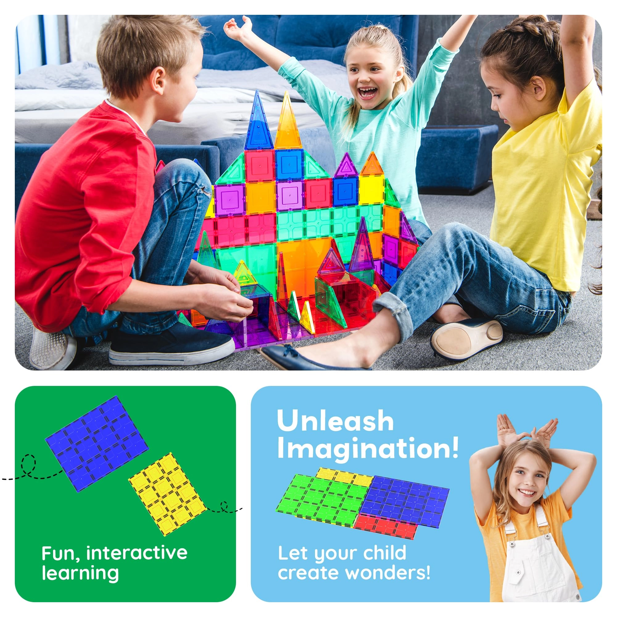 Magnetic Building Block - 4 pcs