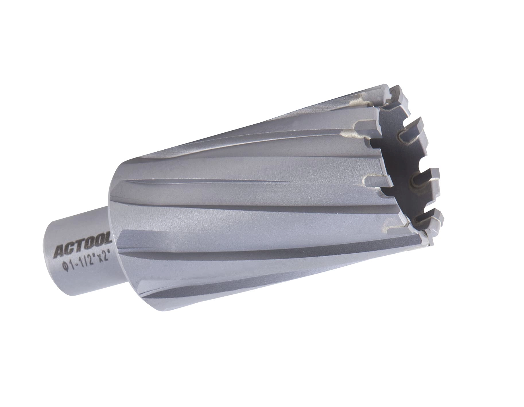 ACTOOL TCT annular cutter - 1-1/2'' steel stainless steel titanium hardened steel rail steel