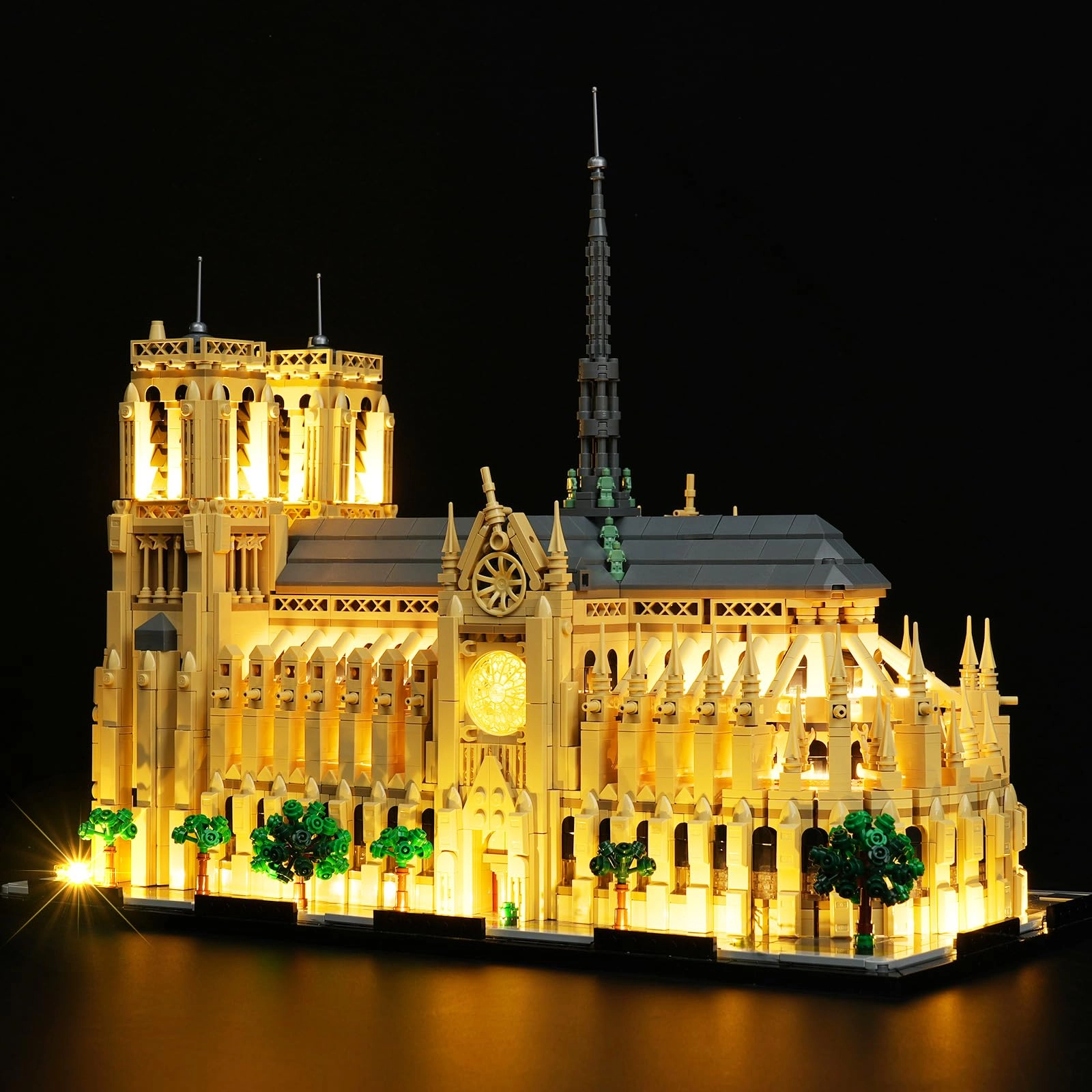 DALDED LED Lighting Kit for Architecture Notre-Dame de Paris - 1 pcs