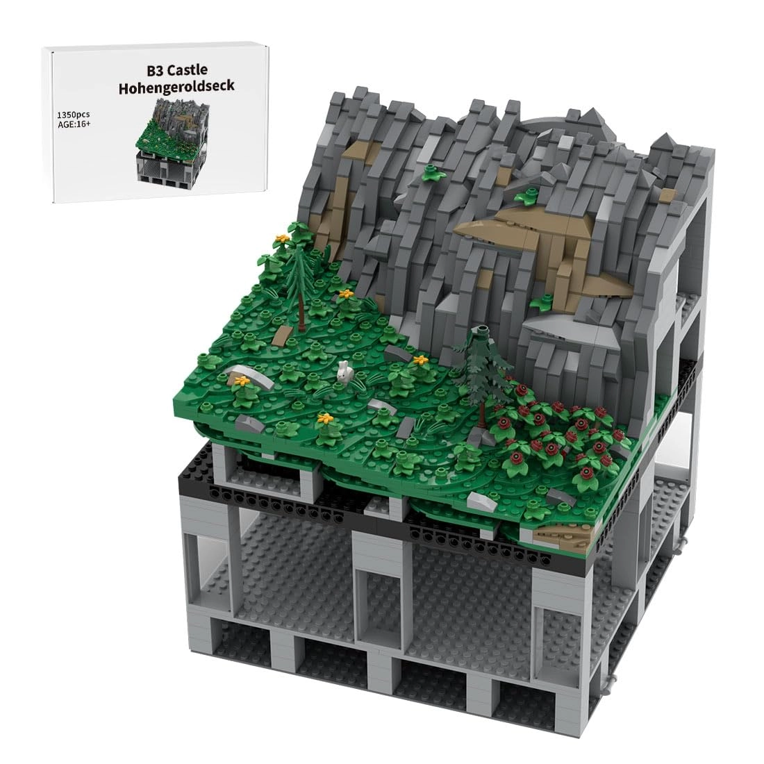 Thinkizen Hohengeroldseck Castle - historical 1350 pcs