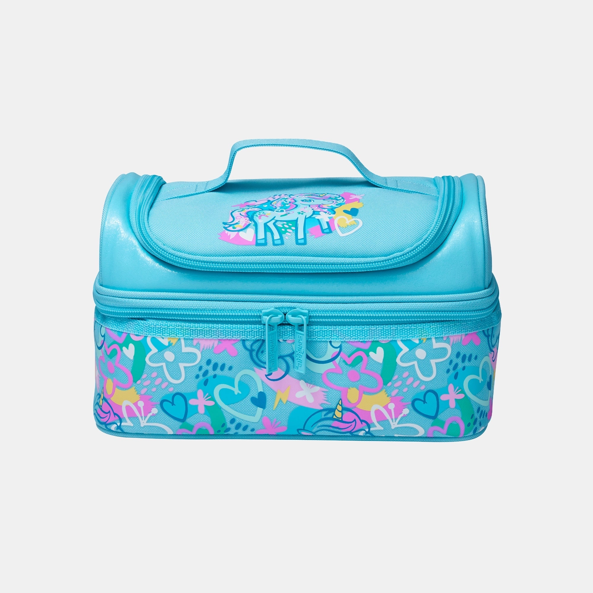 Smiggle Double Decker Lunchbox - Bright Eyes