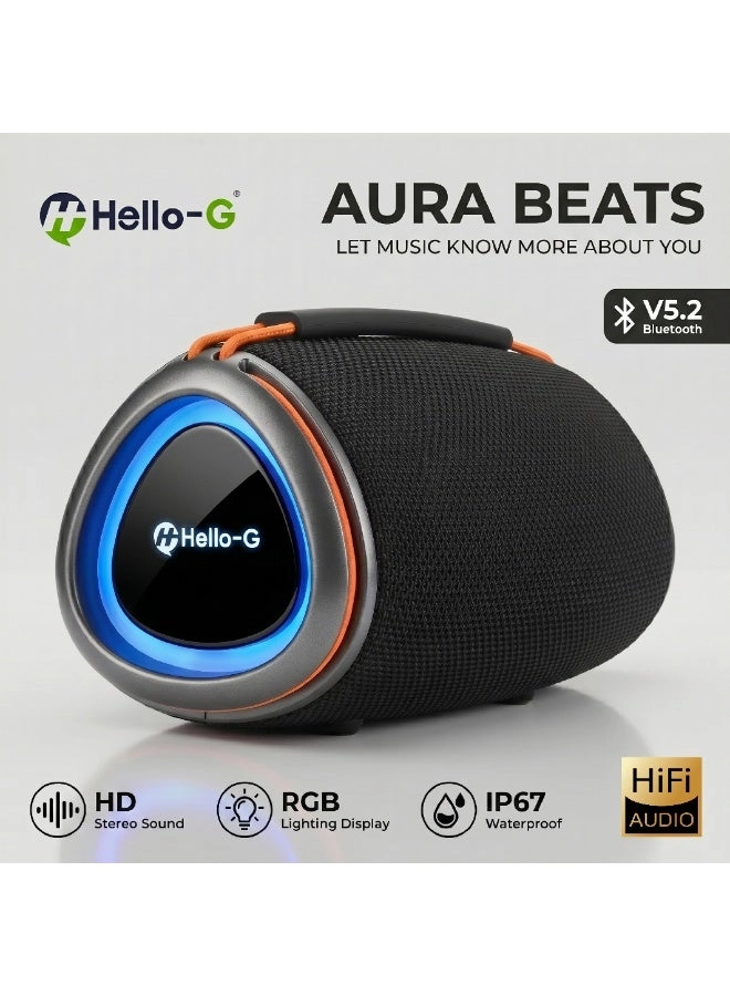 Aura Beats SPK-T26 Portable Bluetooth Speaker