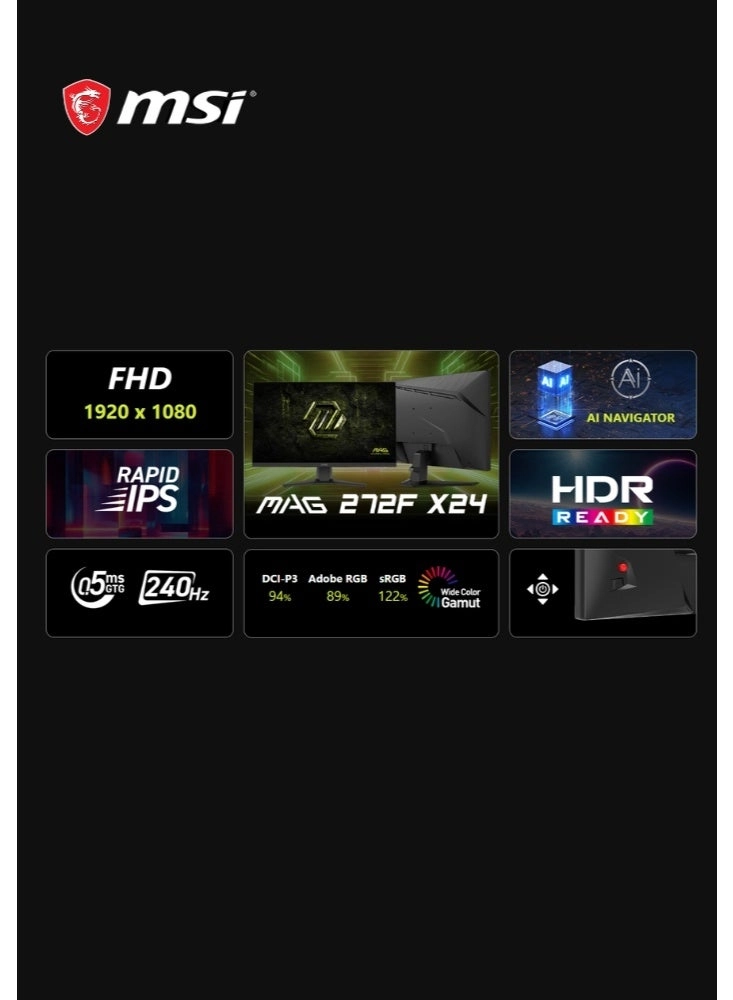 MAG 272F X24 - 27" 1920 x 1080