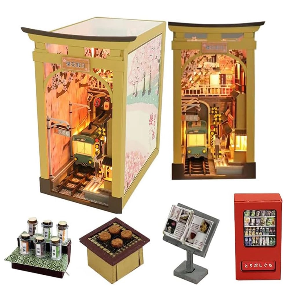 3D Wooden Book Stand Puzzle - 1：24