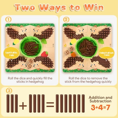 Hedgehog Game - 36 months+ 100 pieces