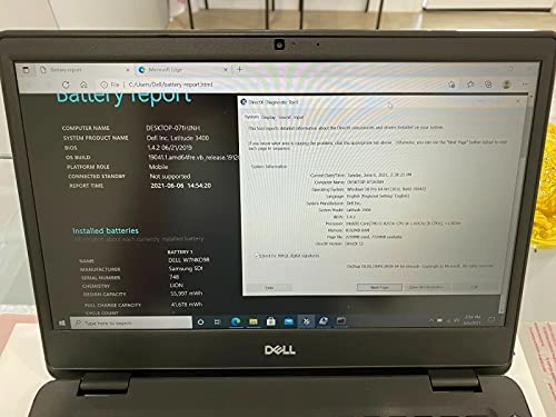 Latitude 3400 PT7PN - 14'' i5-8265U 8GB DDR4 256GB SSD