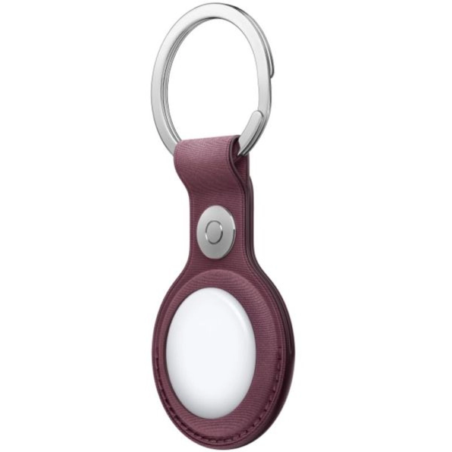 AirTag FineWoven Key Ring - Mulberry