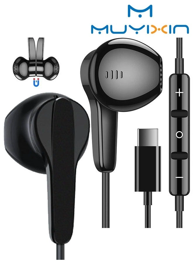 Muyixin USB C Headphone Wired Earbud