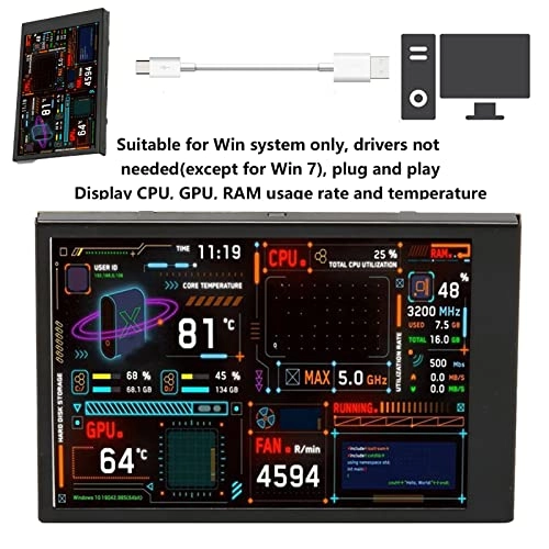 Computer Temperature Monitor - Vikyeog7drcgky4 3.5 Inches 320 x 480