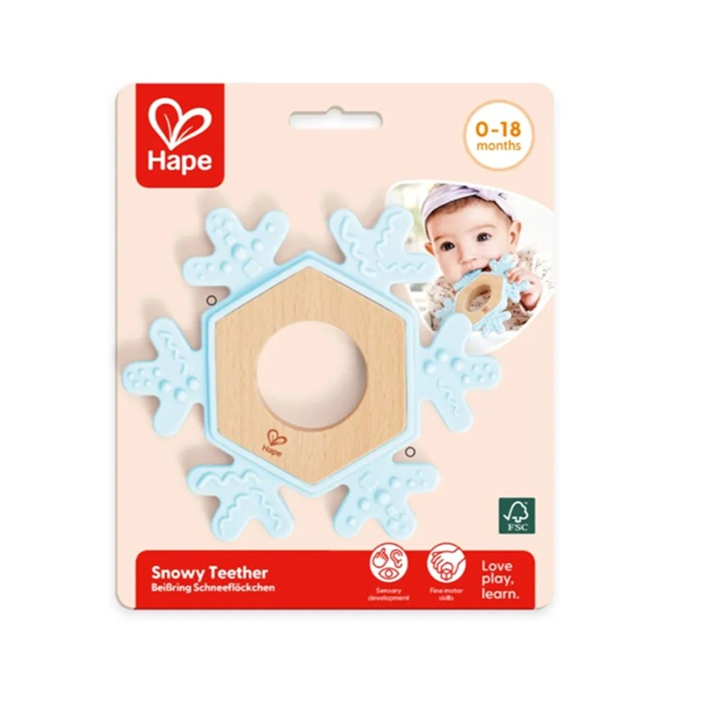 Snowy Teether - Silicone