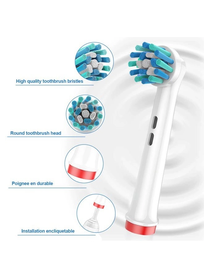 Replacement Toothbrush Heads - 16pcs Multicolor