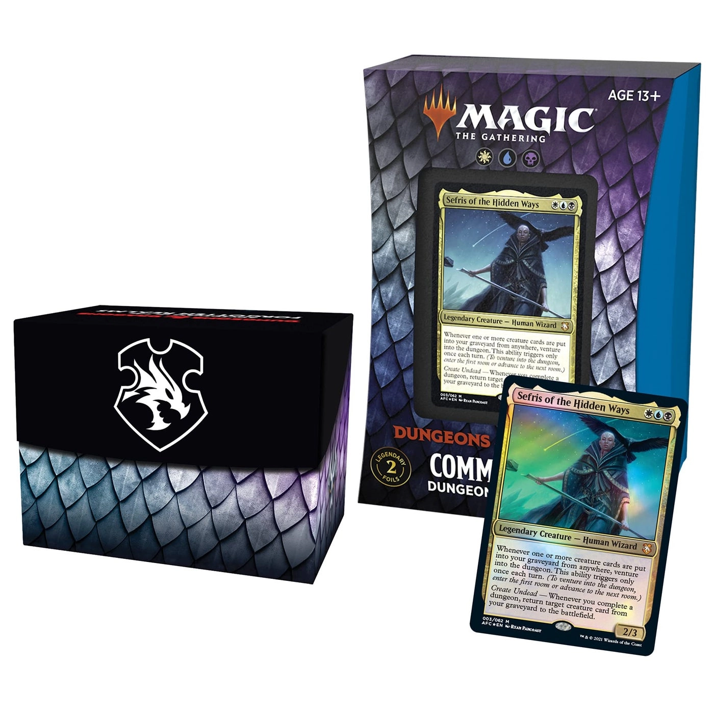 Magic: the Gathering Adventures in The Forgotten Realms Commander Deck - Dungeons of Death