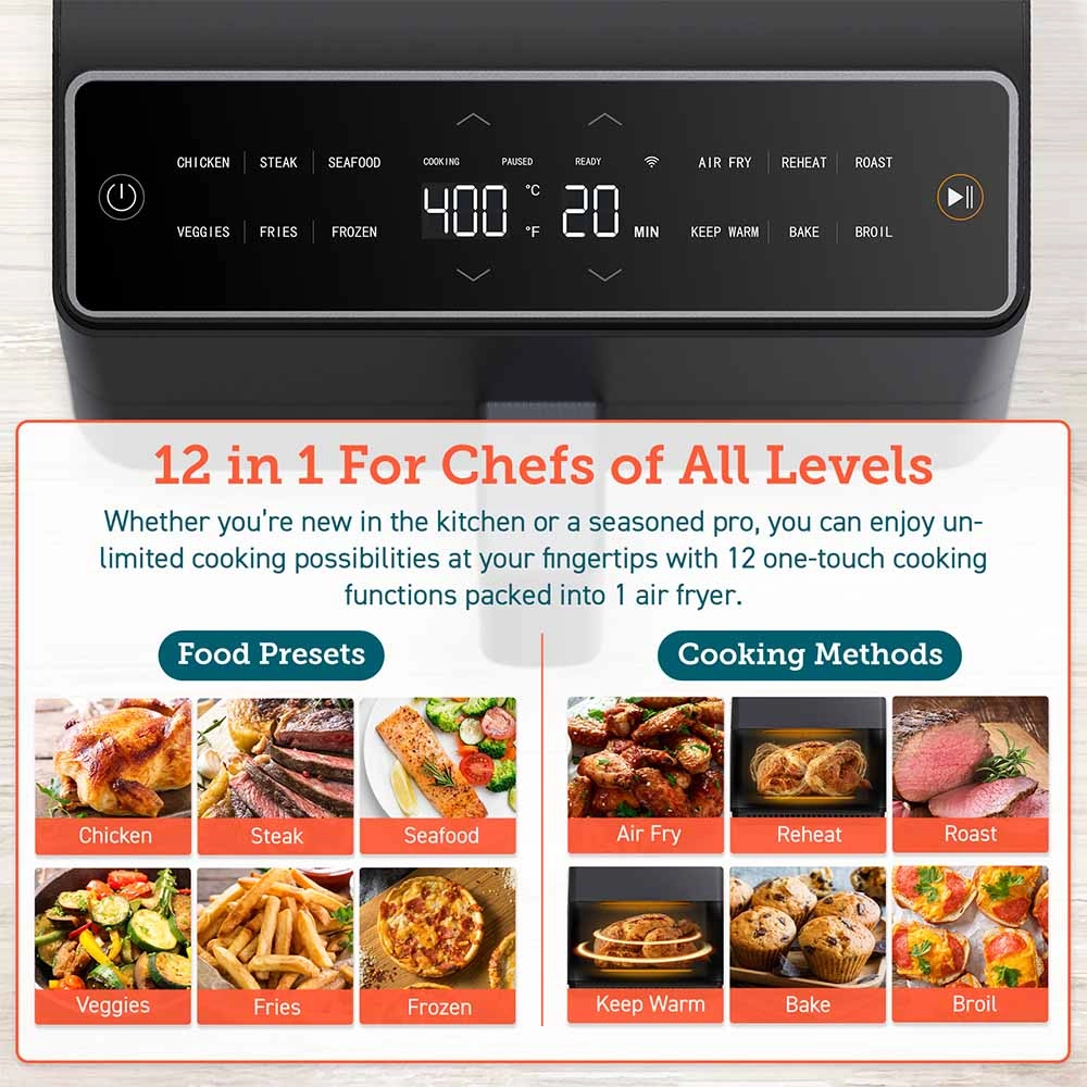 Smart Air Fryer CAF-P583S-KUK