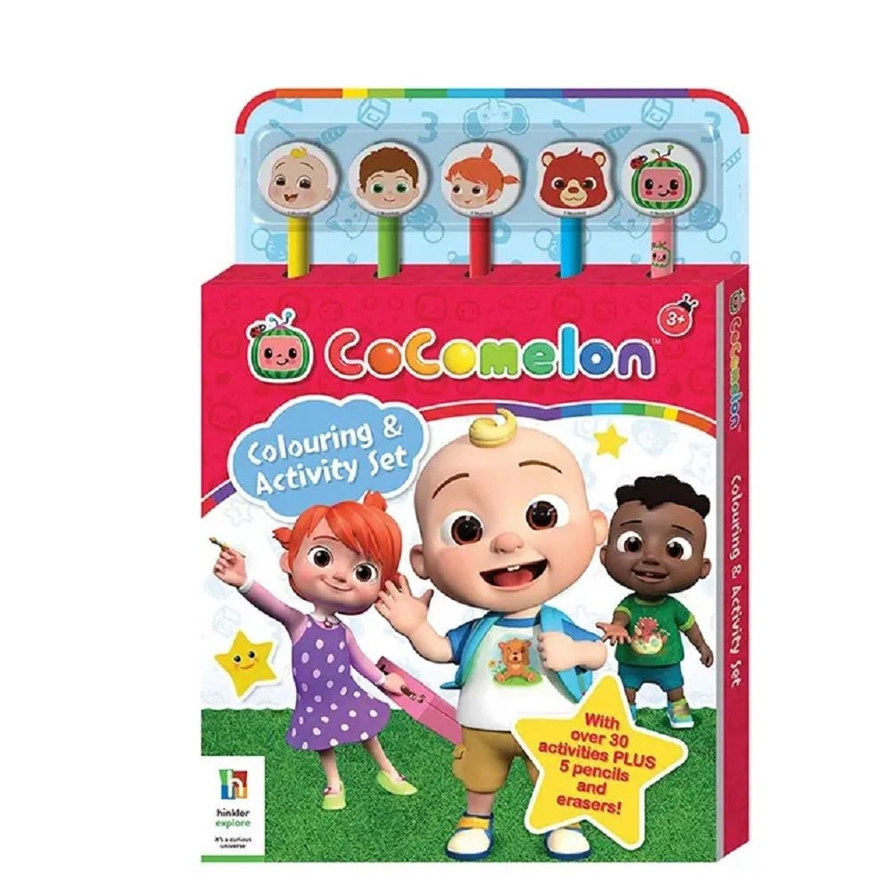 Hinkler Cocomelon Kaleidoscope Coloring & Activity Kit - 3+ years
