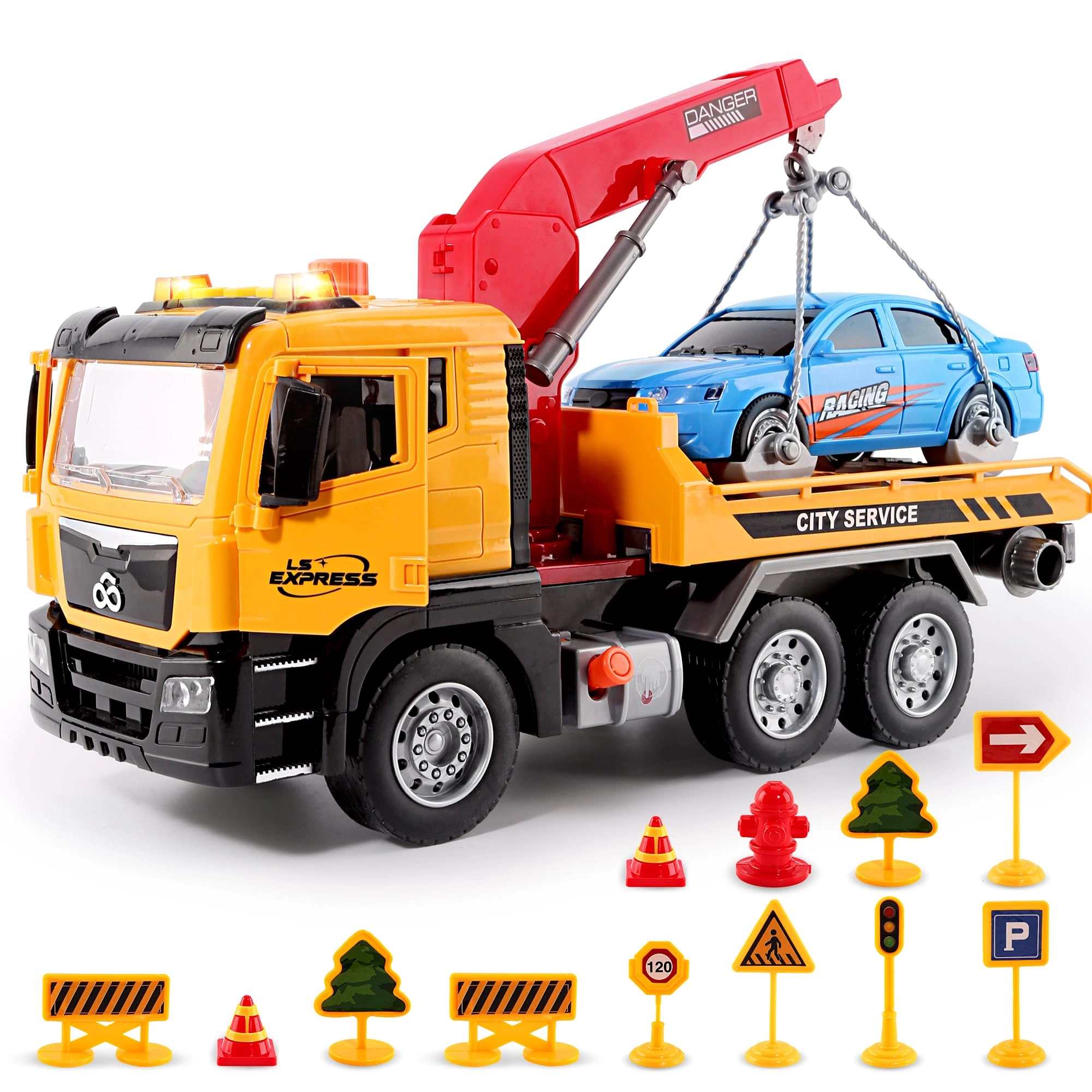bunnyjoy Rescue Tow Truck - 1 pcs