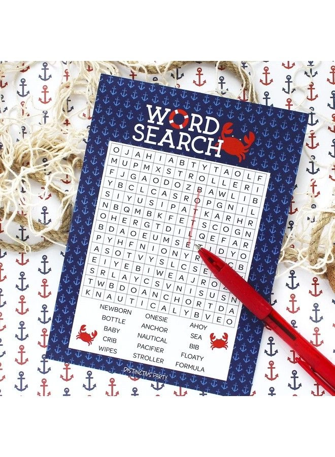 Ahoy It'S A Boy - 20 Player Cards