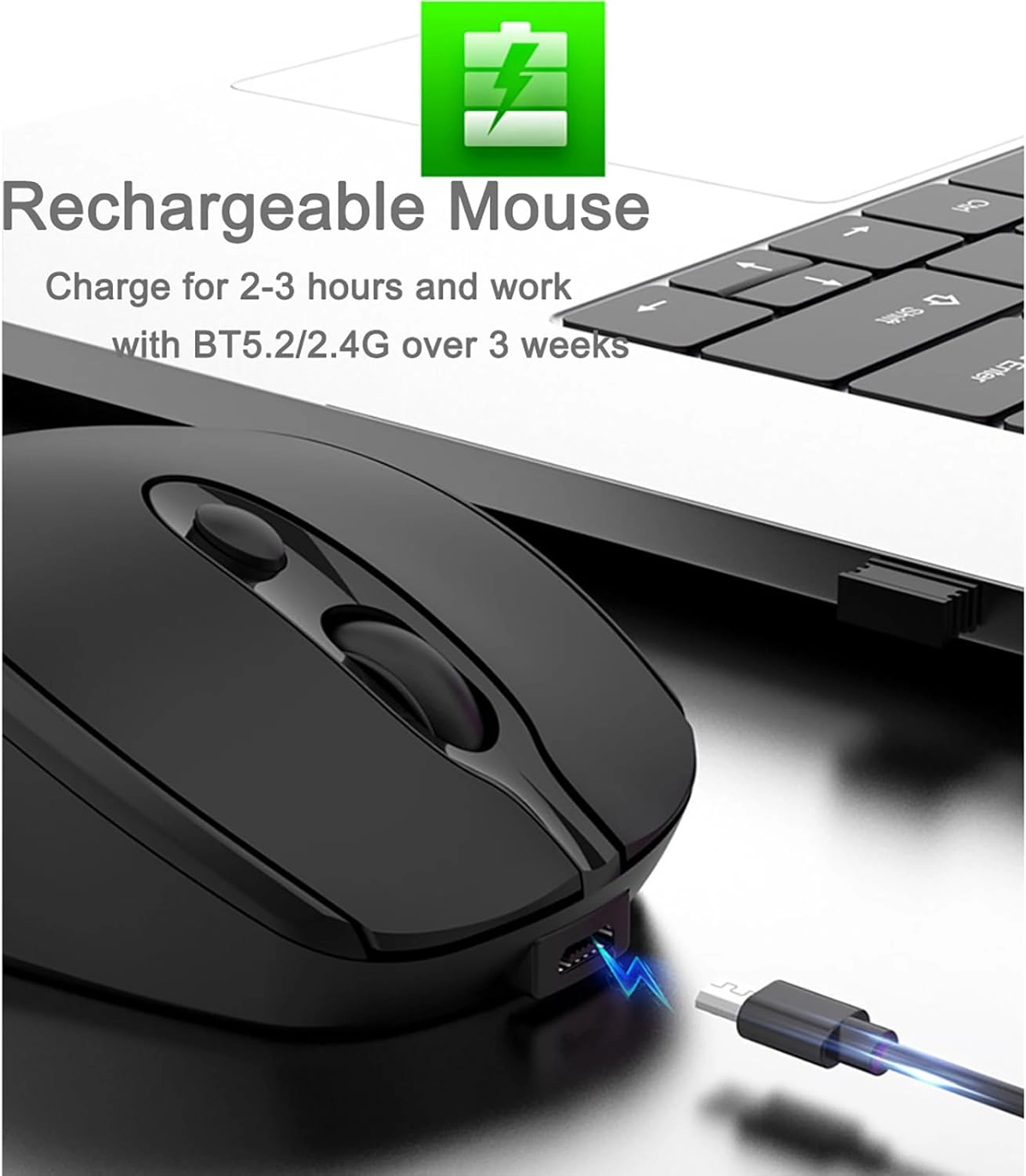 Type-C Rechargeable Mouse - Bluetooth