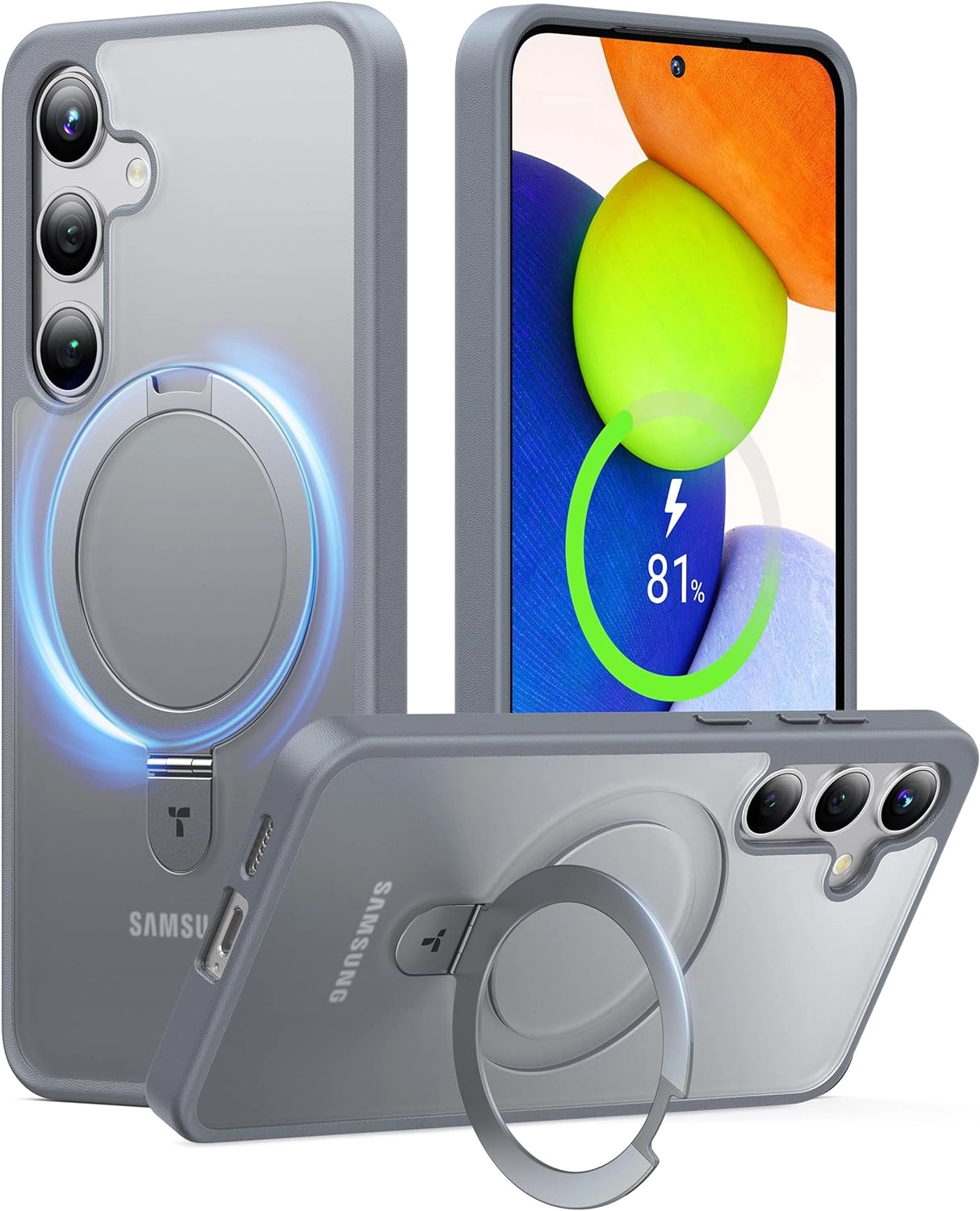 Torras UPRO Ostand Matte Series Case for Samsung S24
