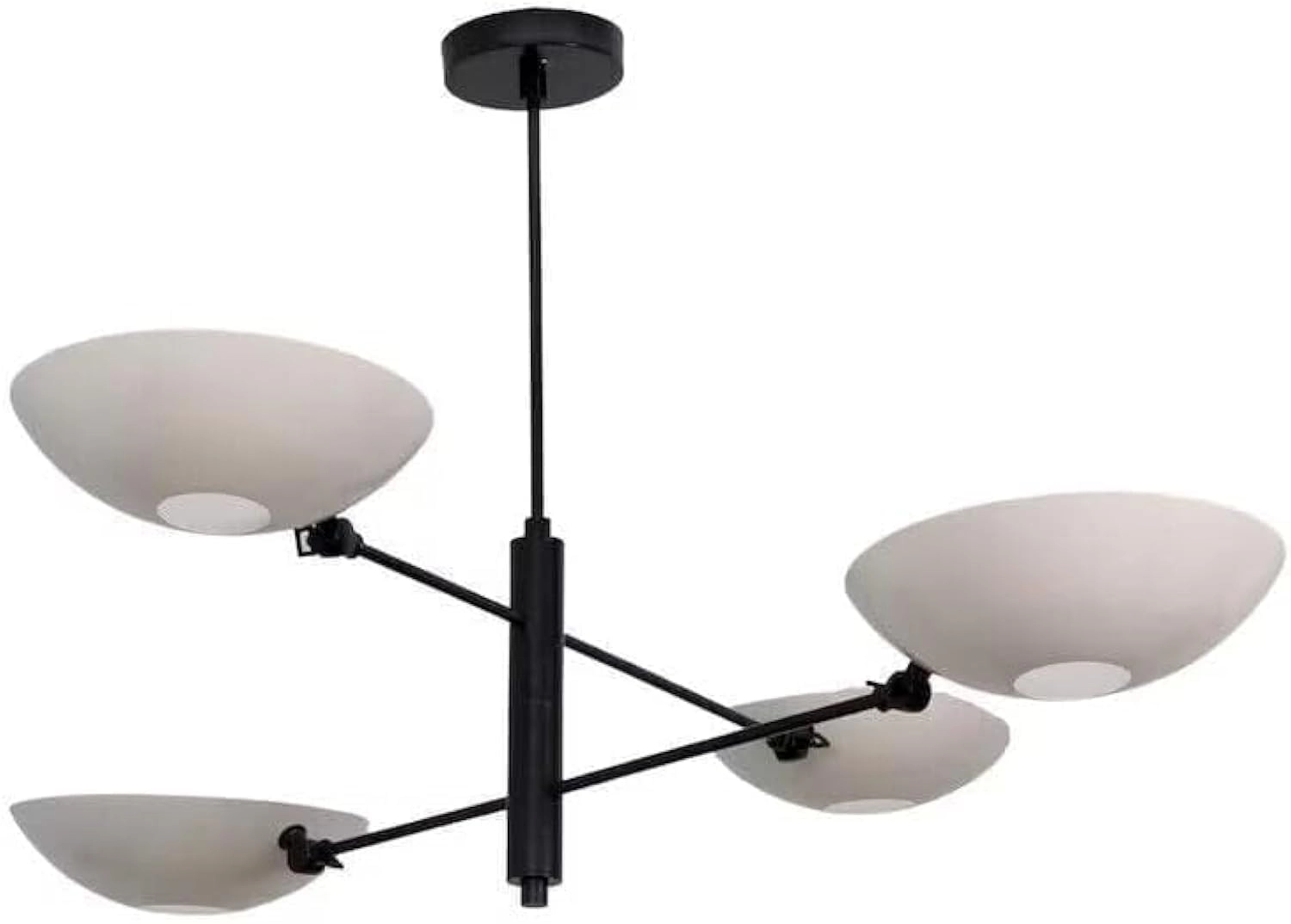 THE CHANDELIER COLLECTION 4 Light Pendant Mid Century Sputnik Ceiling Light Fixture