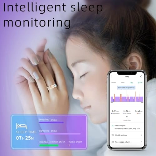 HR01 - Smart Ring Fitness Tracker Heart Rate Monitor