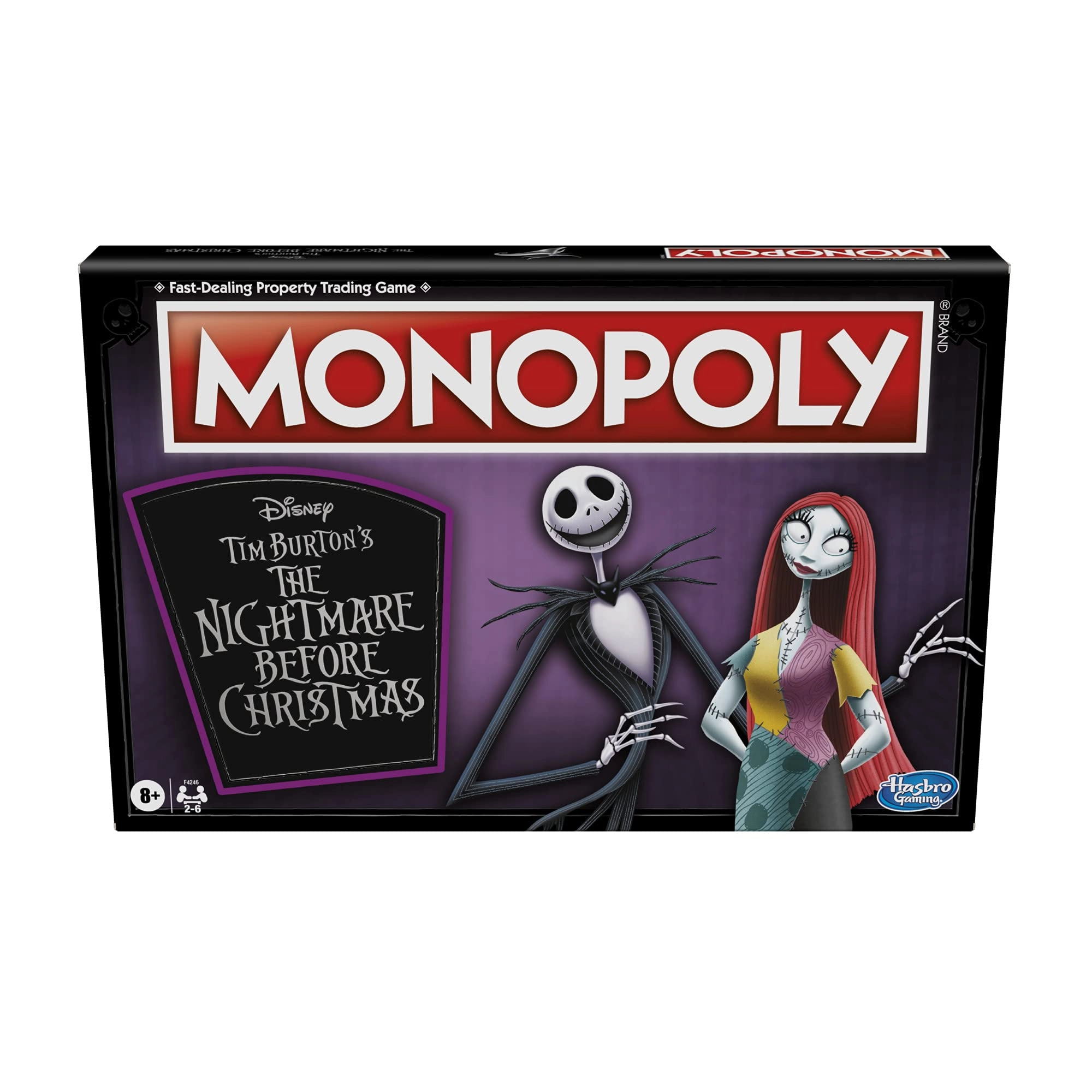 Hasbro Monopoly: Disney Tim Burton's The Nightmare Before Christmas Edition
