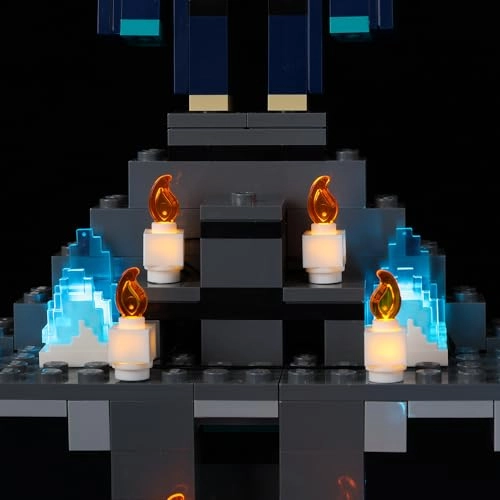 LED Lighting Kit for LEGO Minecraft The Deep Dark Battle 21246