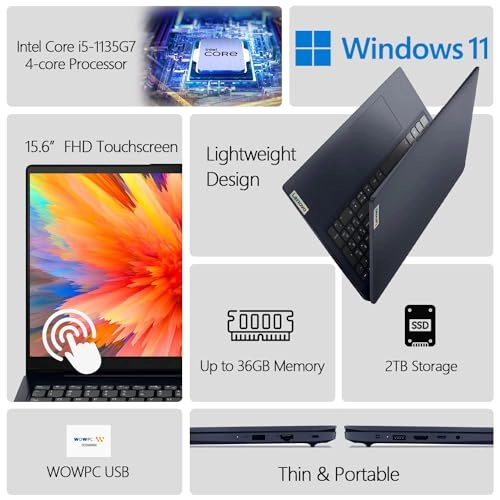 IdeaPad 3i - 15.6'' Core i5-1135G7 20GB DDR4 1TB SSD