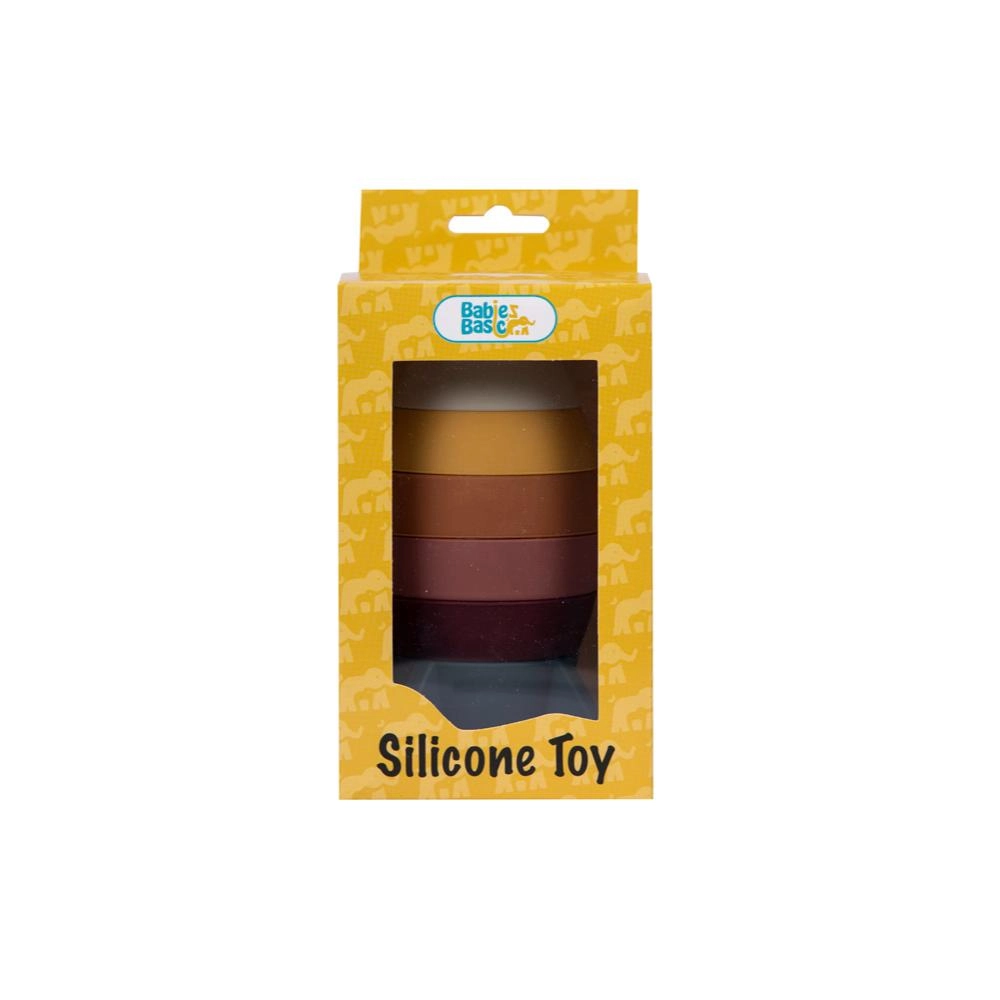 Silicone Stacking Toy - 6 months to 4 years