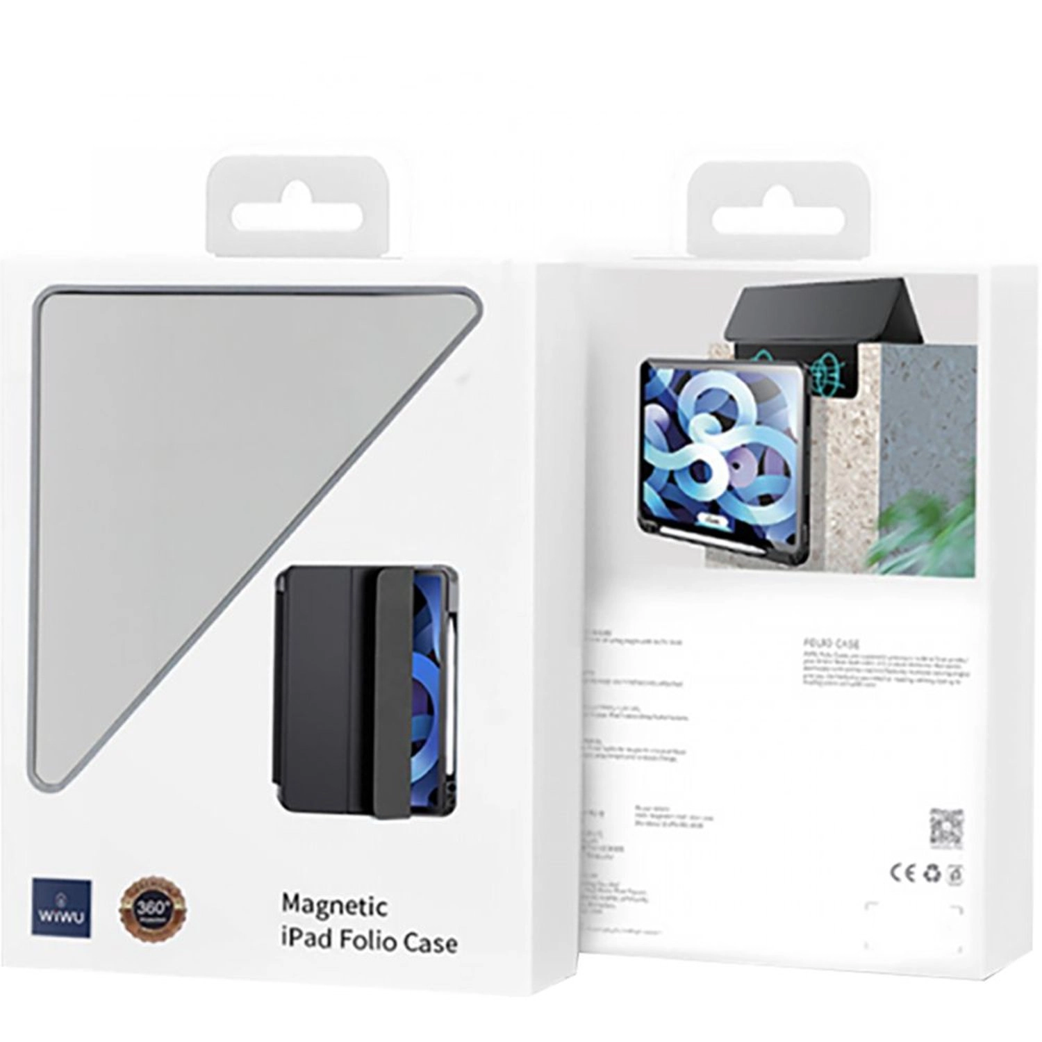 360 Rotating Folio Case with Pencil Holder for Apple iPad Pro 12.9-inch (2021)