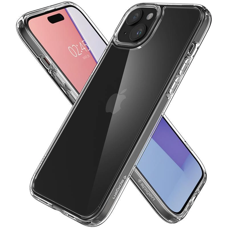 Crystal Hybrid Back Cover for iPhone 15