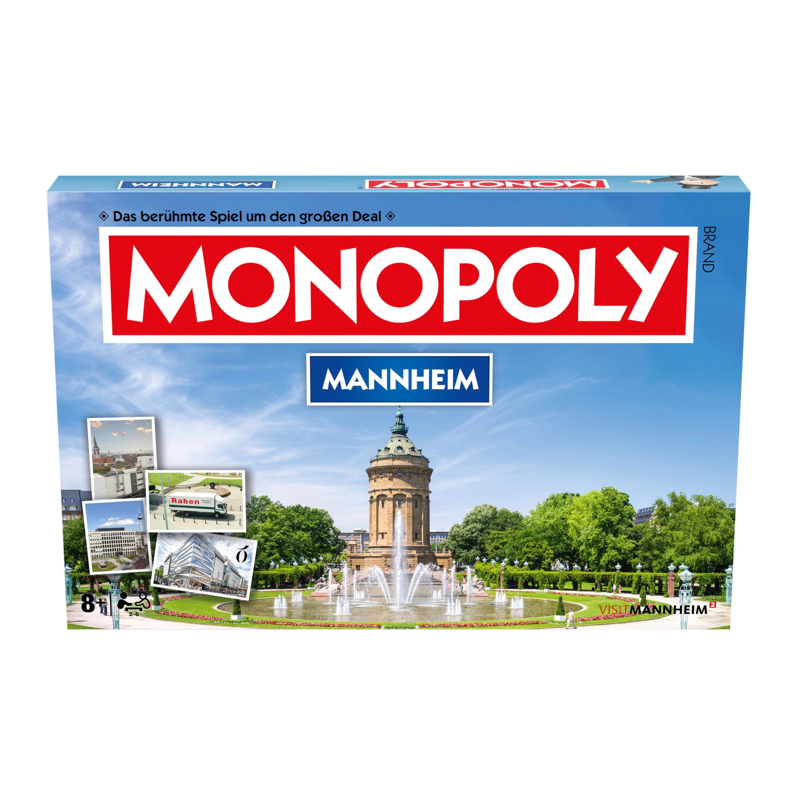 Hasbro Monopoly Mannheim (German)