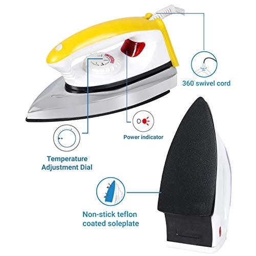 STYLO - 750W Red Dry Iron