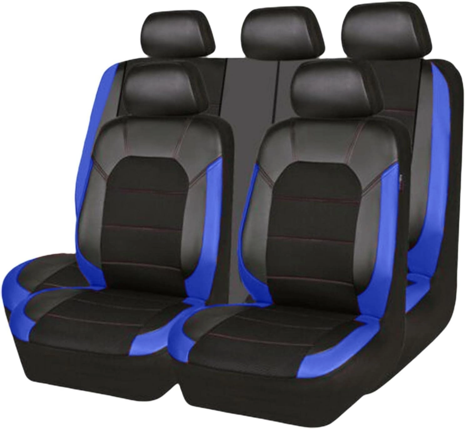 LiQiu 9-piece car seat cover - Nissan Qashqai II J11 2013 2014 2015 2016 2017 2018 2019 2020 2021