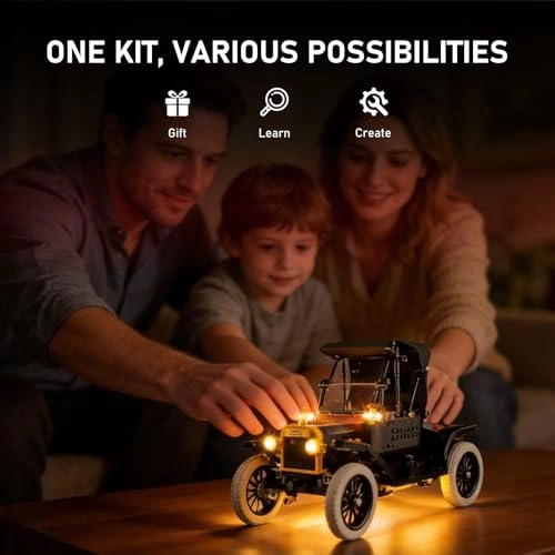 2.0 Light Kit Compatible with Lego Icons Ford Model T 11376