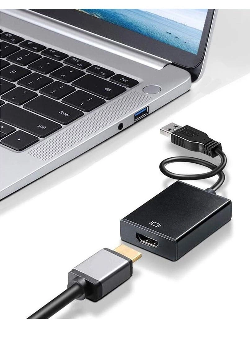 USB to HDMI VGA Adapter - USB 3.0/2.0 1080P