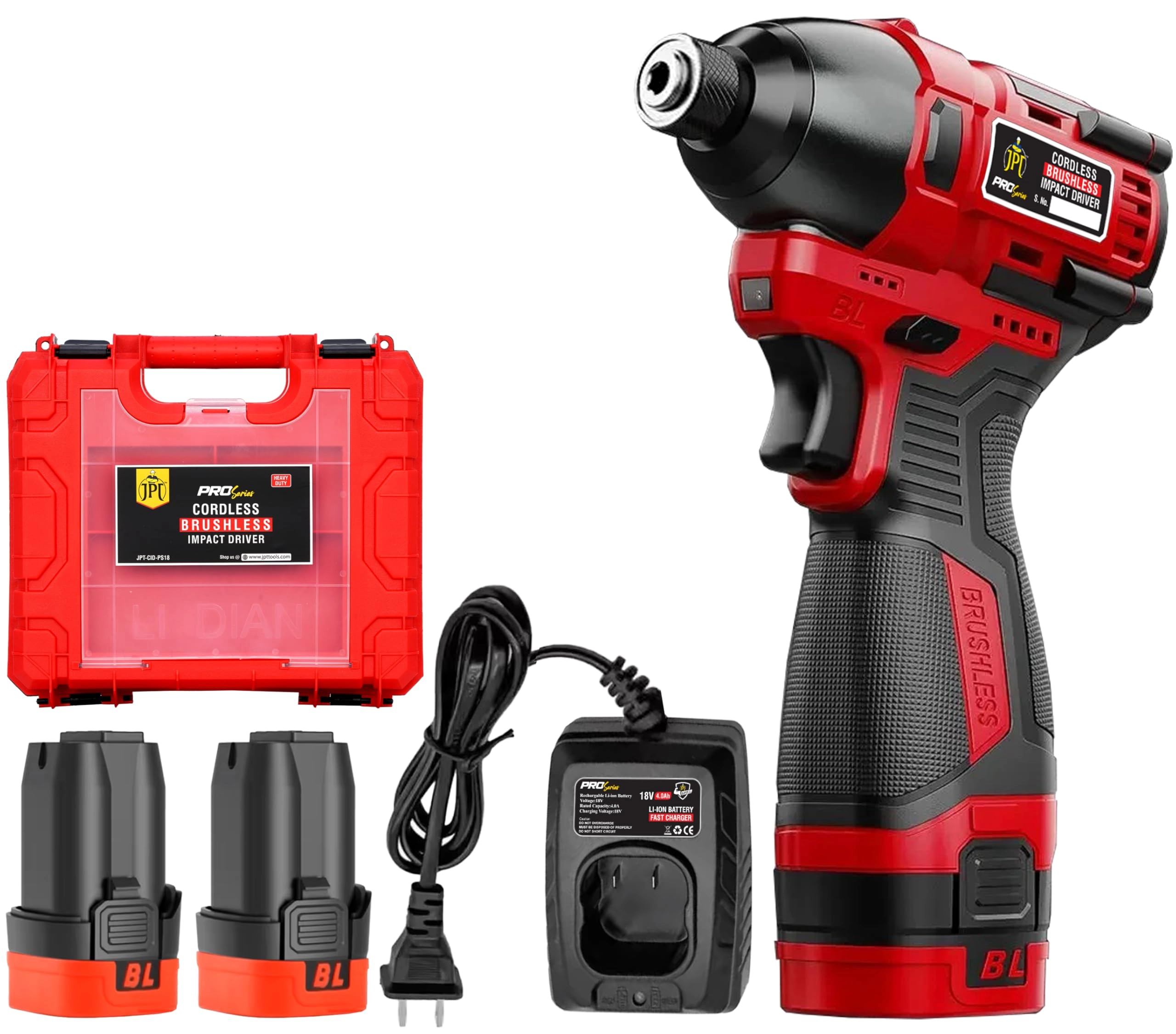 JPT ENTERPRISES Pro Series Compact Impact Driver - 1.5 Amp Hours