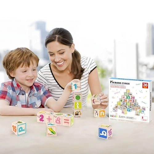 Magnetic Cubes - Animals 36pcs