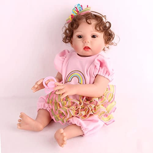 Reborn Baby Doll - 18 Inch 45cm Soft Vinyl Girl