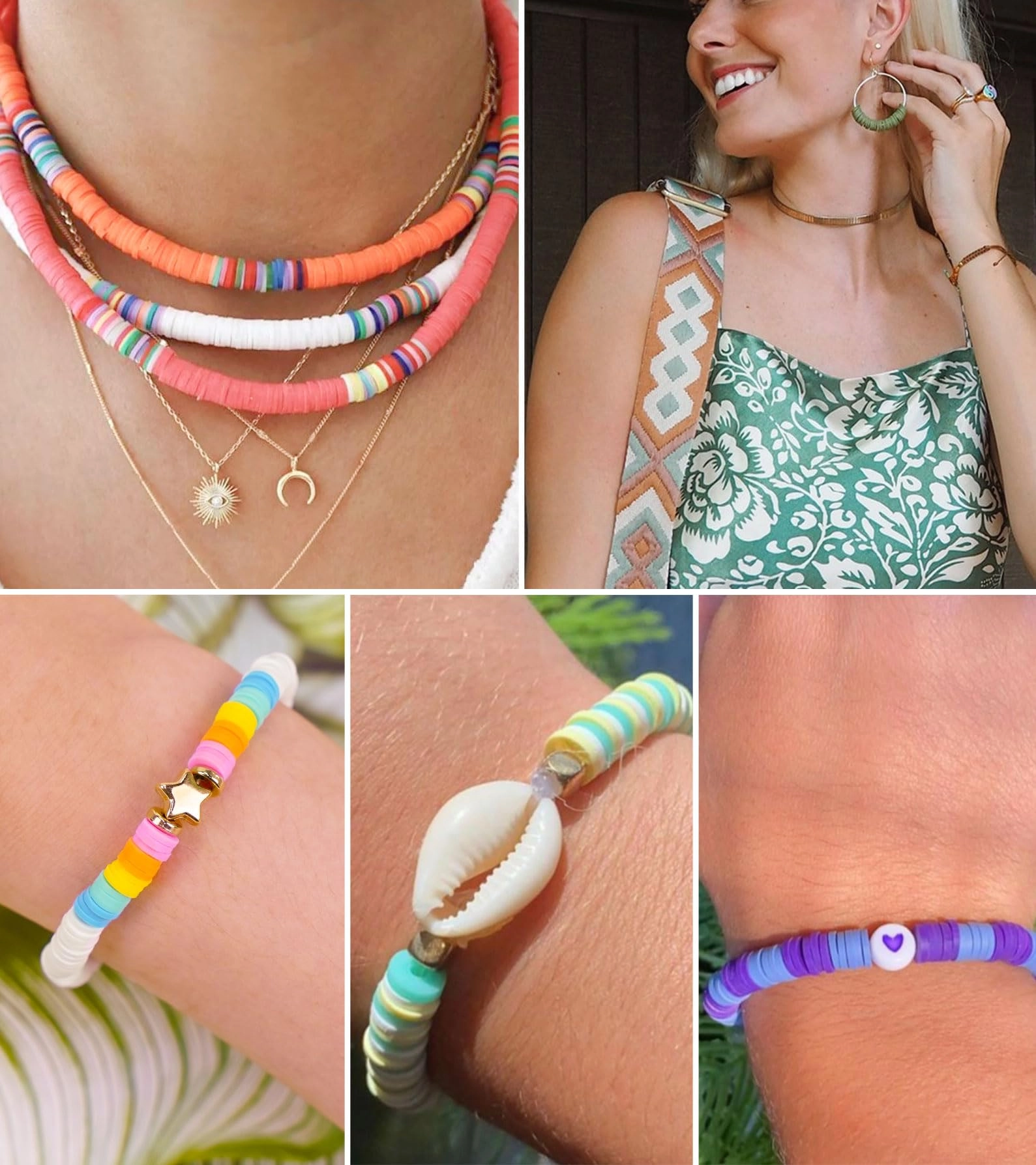 Clay Beads Kit - 8000pcs 24 Colors