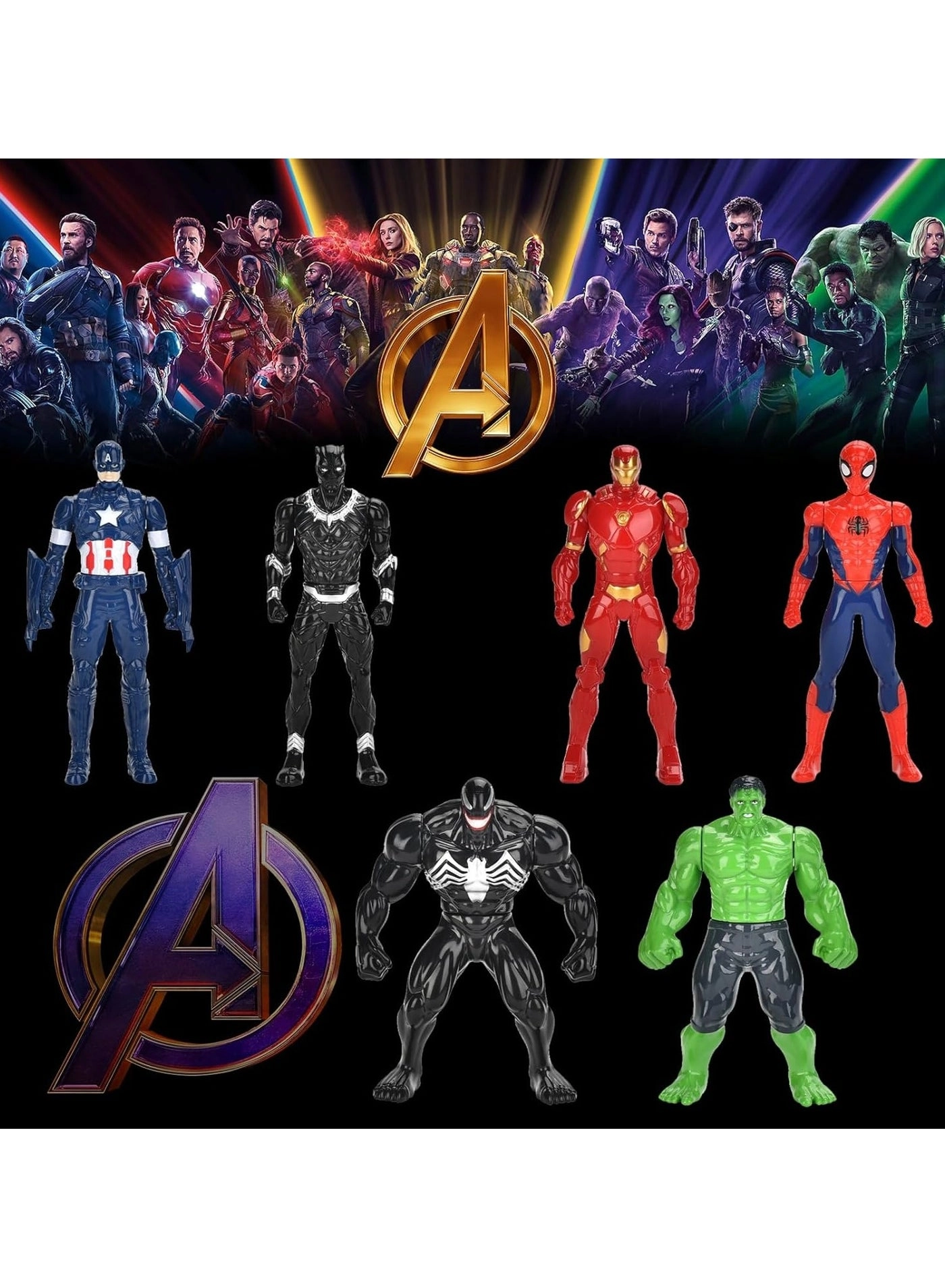 Super Hero Action Figure Set (4048) 6 pcs