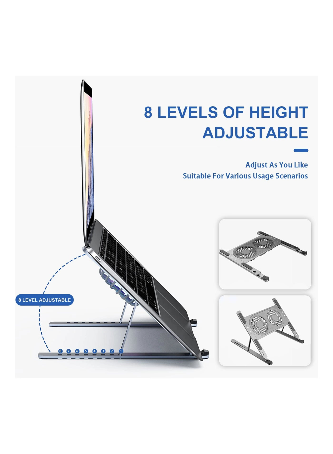 Laptop Cooling Table - Double fans