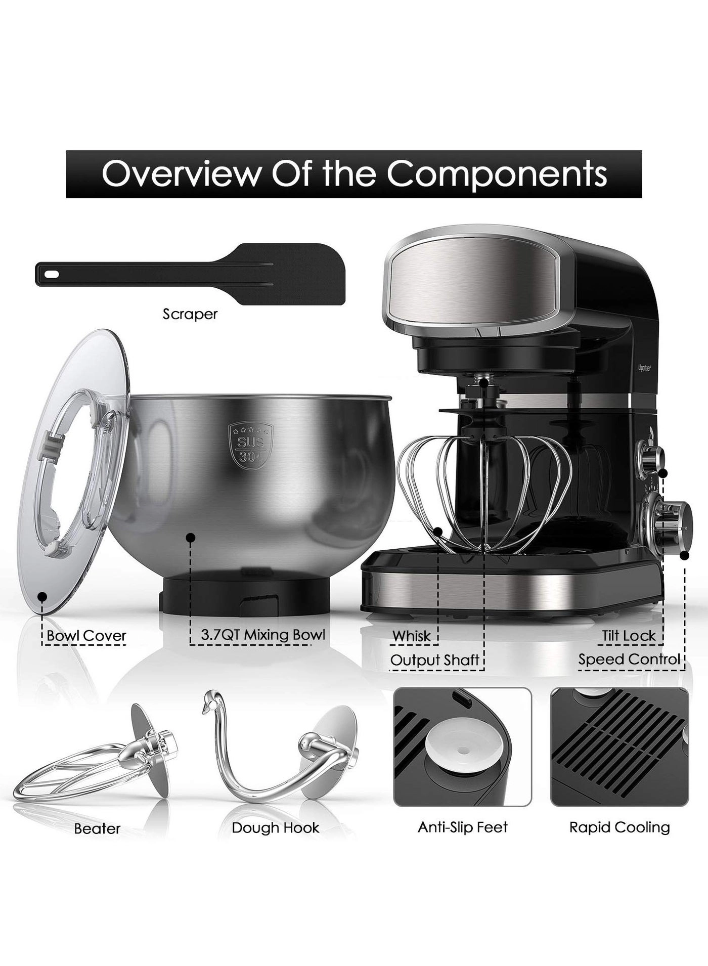 Kitchen Stand Mixer - 5L