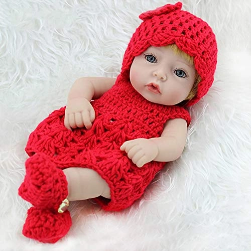 Reborn Baby Doll - 10 inch 25 cm Silicone black skin Ages 3 months+